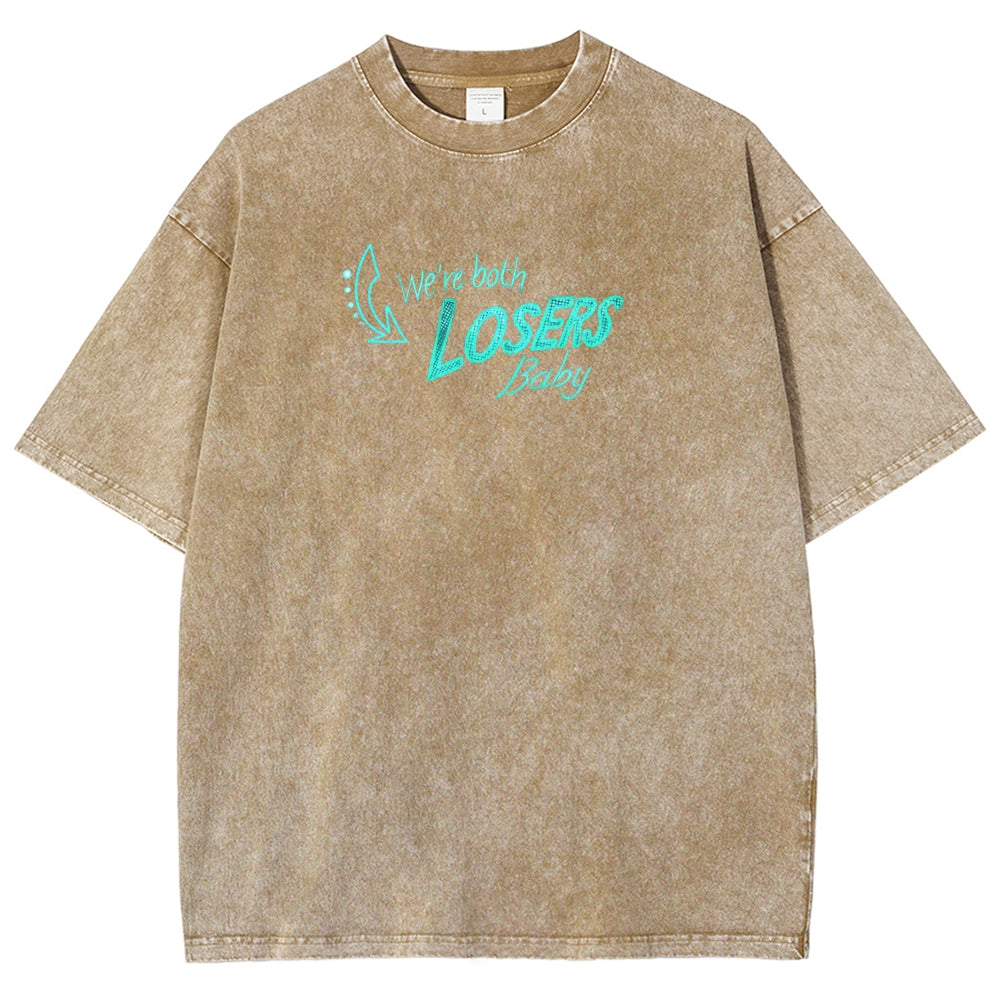 Hazbin Hotel Unisex Fit Washed T-Shirt 2512006982