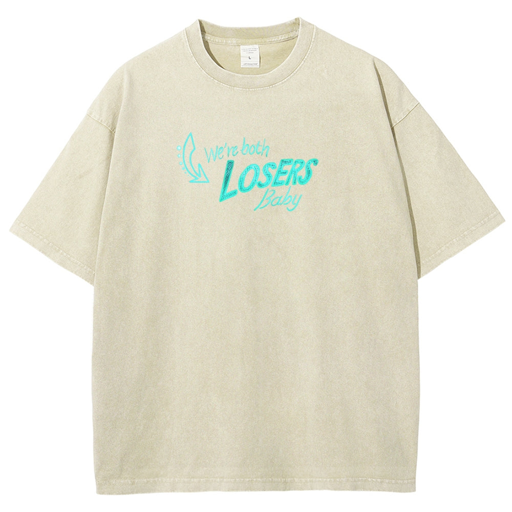 Hazbin Hotel Unisex Fit Washed T-Shirt 2512006982
