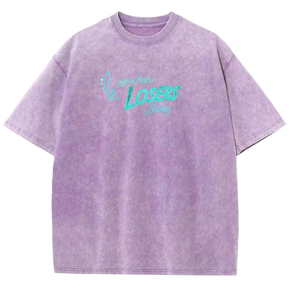Hazbin Hotel Unisex Fit Washed T-Shirt 2512006982
