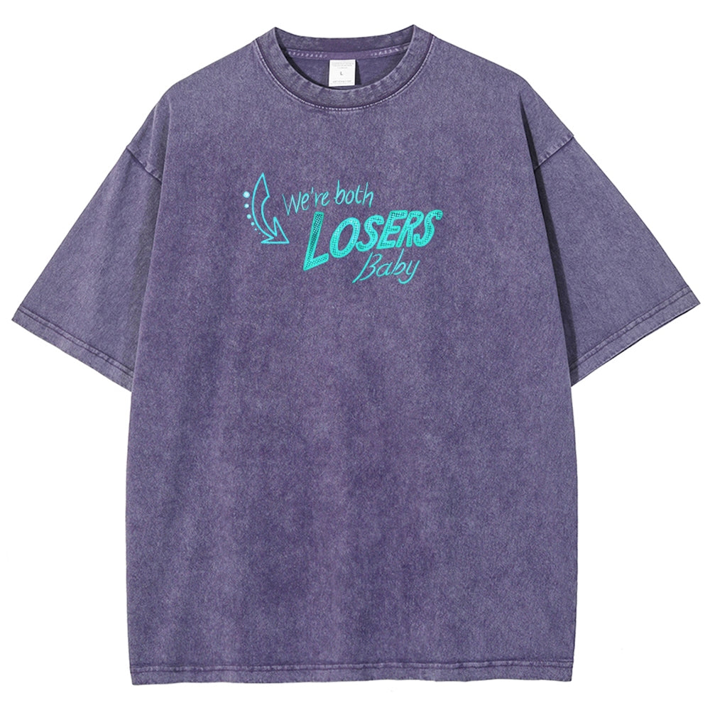 Hazbin Hotel Unisex Fit Washed T-Shirt 2512006982