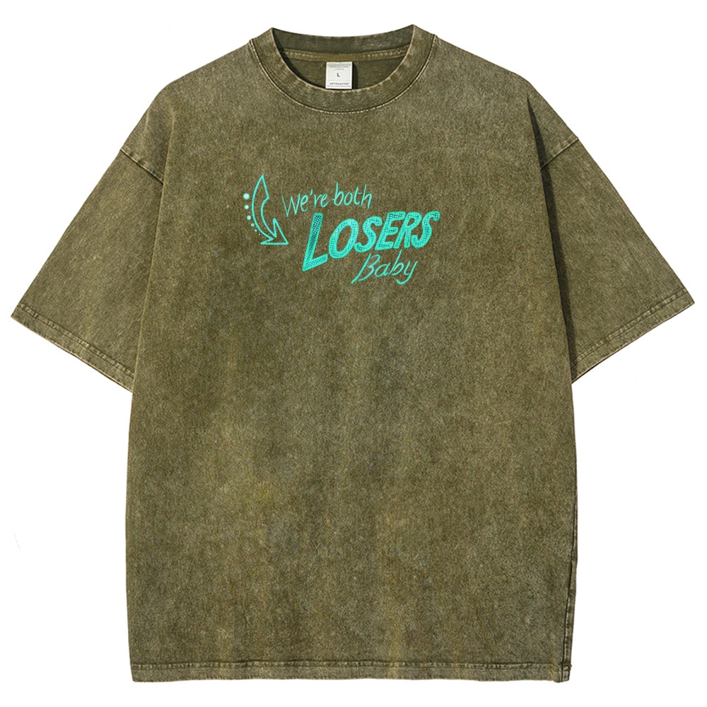 Hazbin Hotel Unisex Fit Washed T-Shirt 2512006982