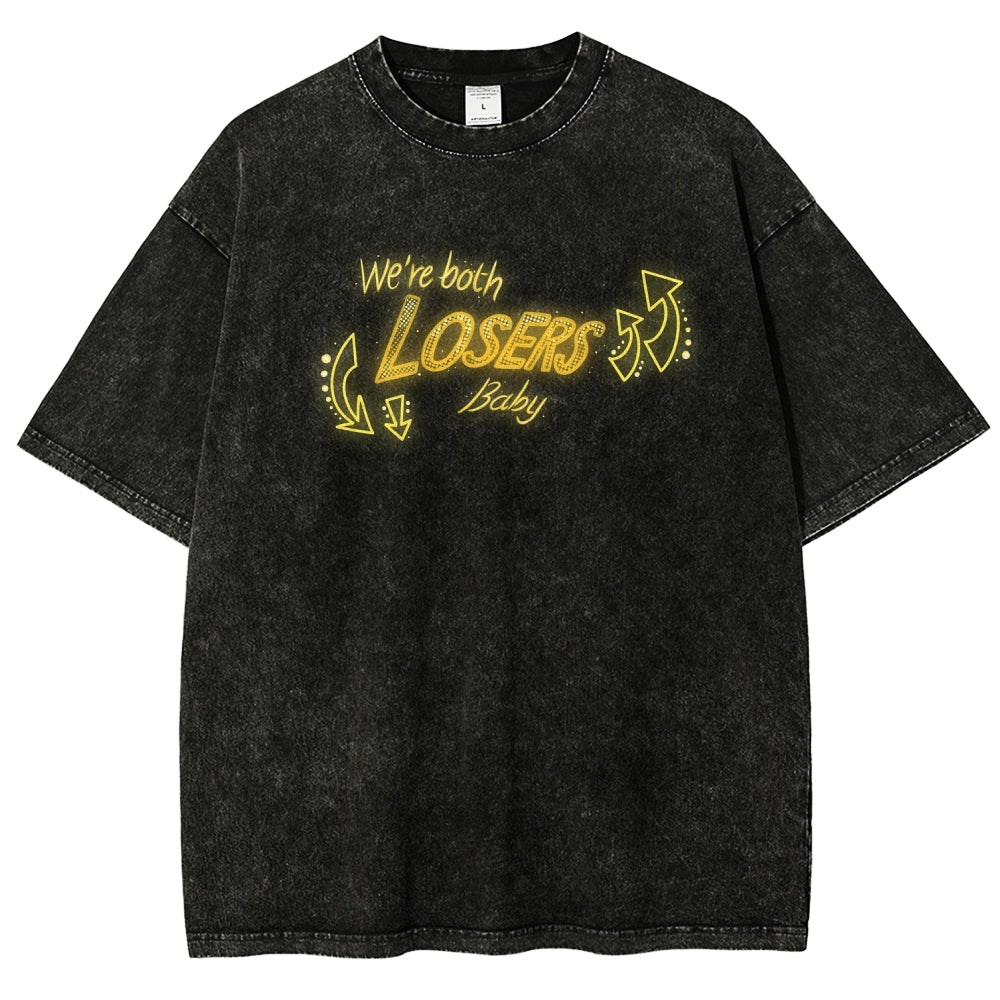 Hazbin Hotel Unisex Fit Washed T-Shirt 2512007868