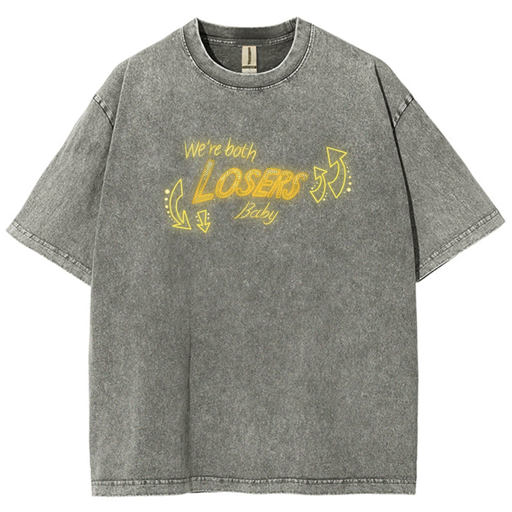 Hazbin Hotel Unisex Fit Washed T-Shirt 2512007868