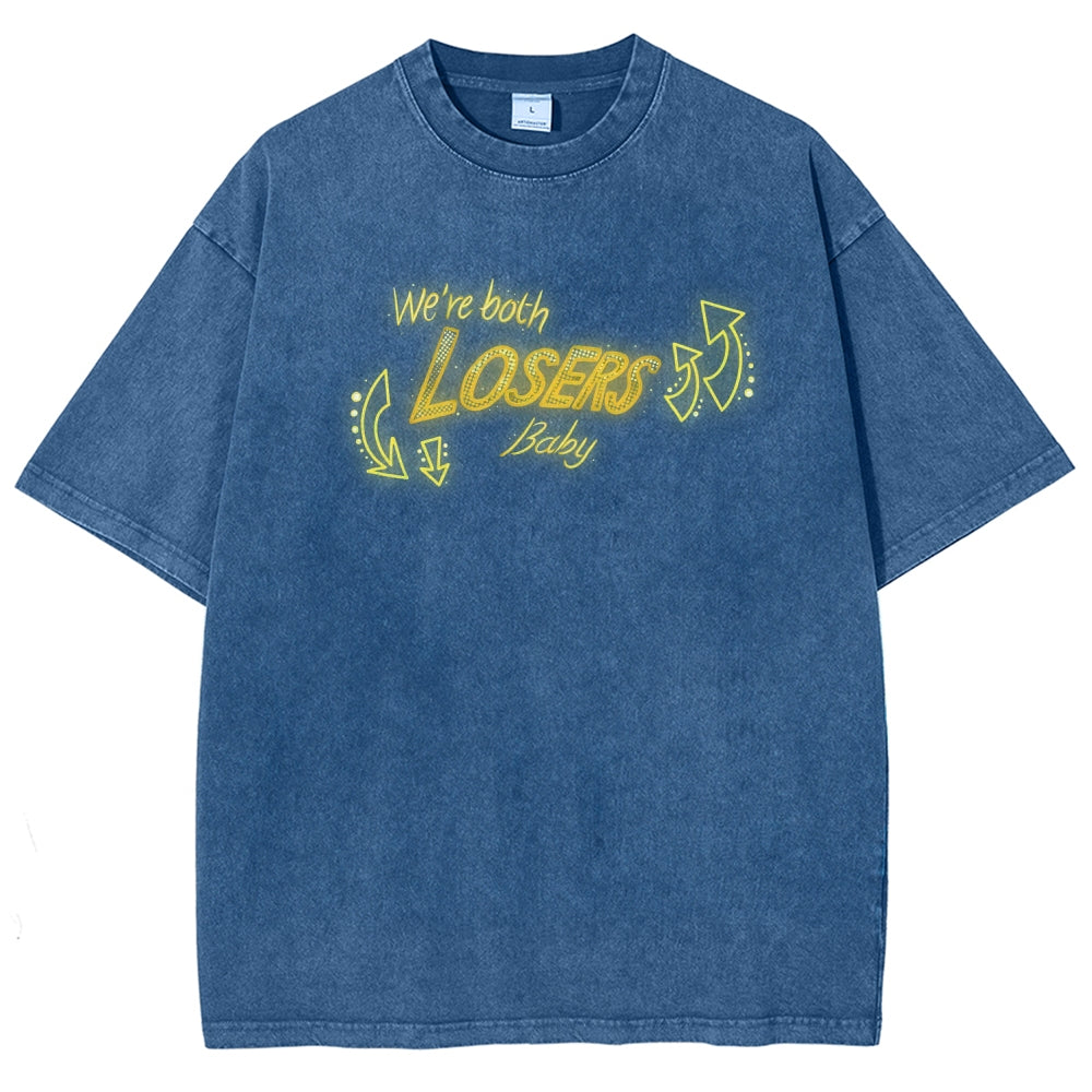 Hazbin Hotel Unisex Fit Washed T-Shirt 2512007868