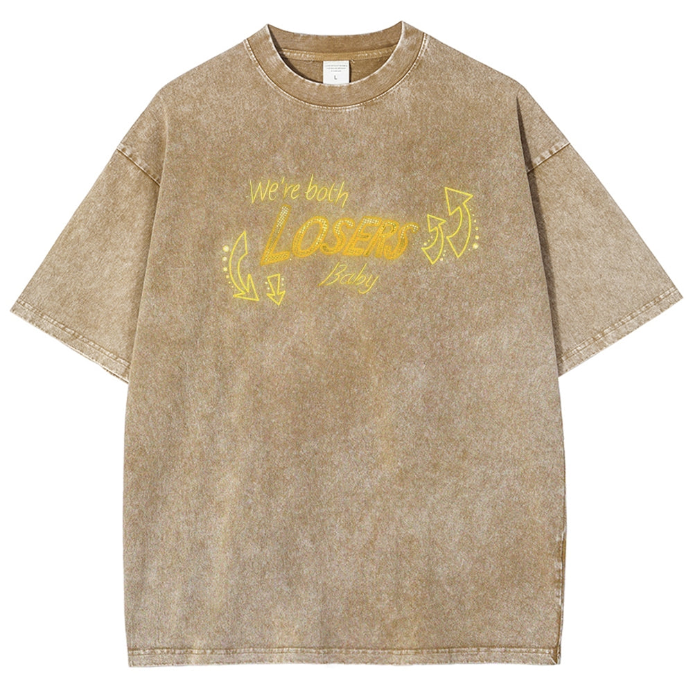 Hazbin Hotel Unisex Fit Washed T-Shirt 2512007868