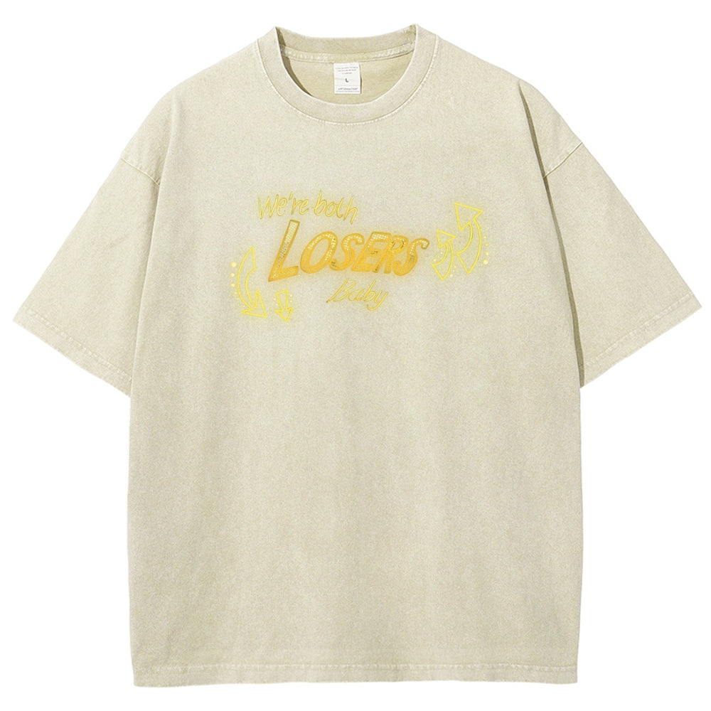 Hazbin Hotel Unisex Fit Washed T-Shirt 2512007868