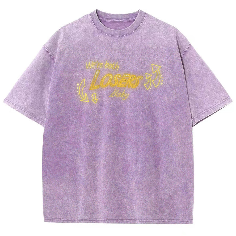 Hazbin Hotel Unisex Fit Washed T-Shirt 2512007868