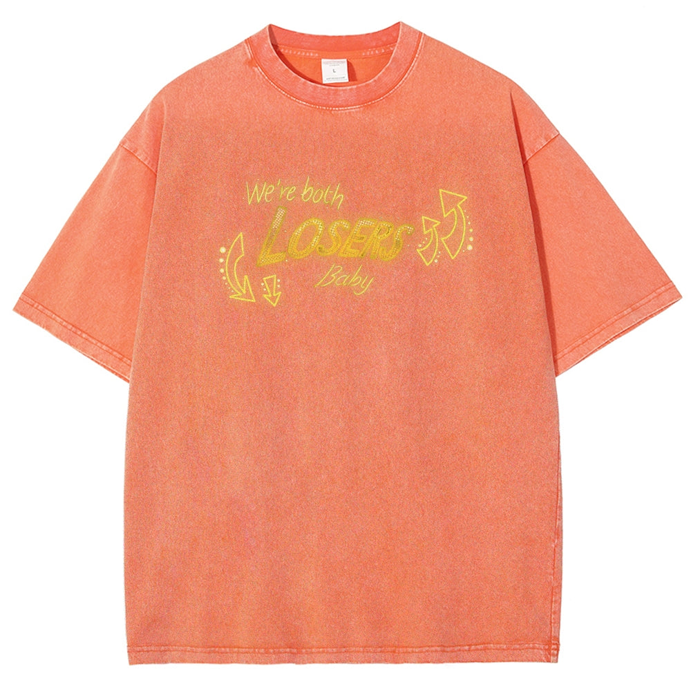 Hazbin Hotel Unisex Fit Washed T-Shirt 2512007868