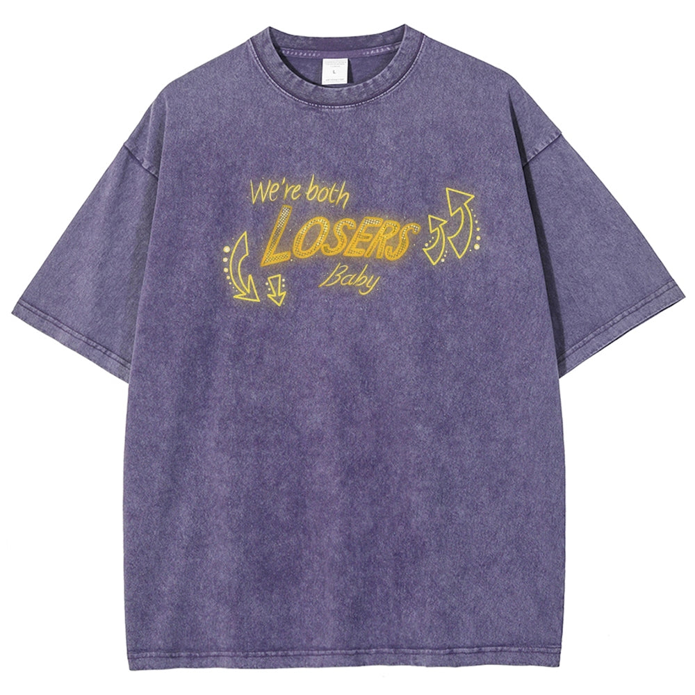 Hazbin Hotel Unisex Fit Washed T-Shirt 2512007868
