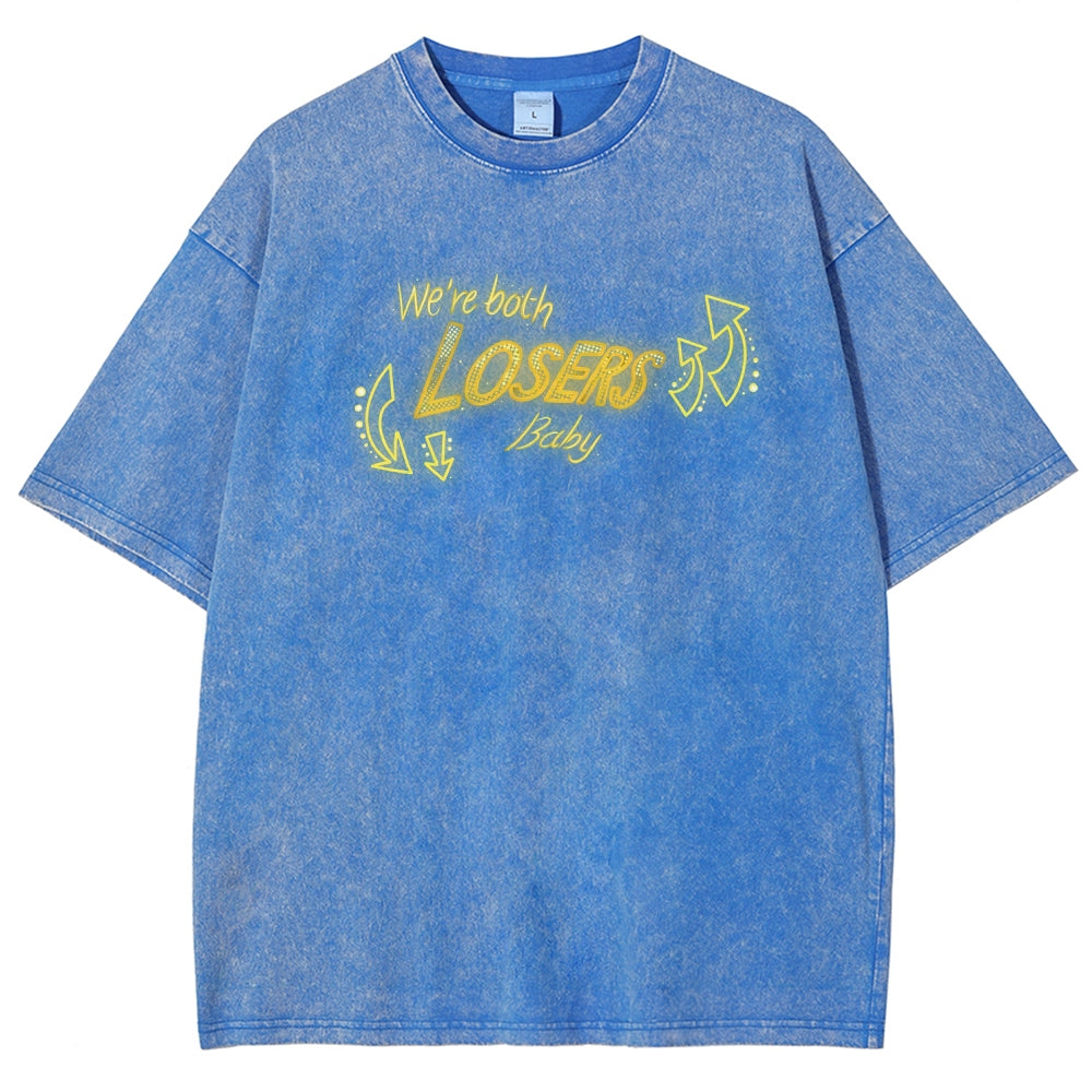 Hazbin Hotel Unisex Fit Washed T-Shirt 2512007868