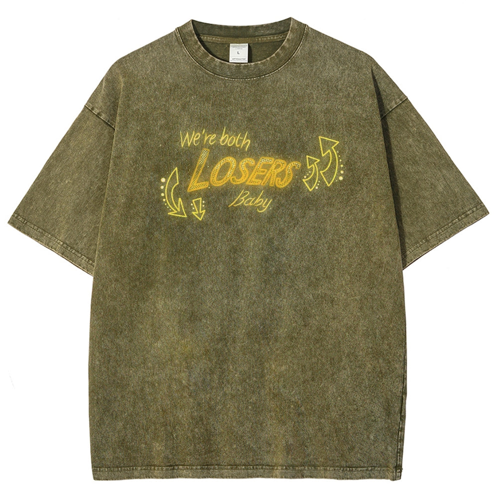 Hazbin Hotel Unisex Fit Washed T-Shirt 2512007868