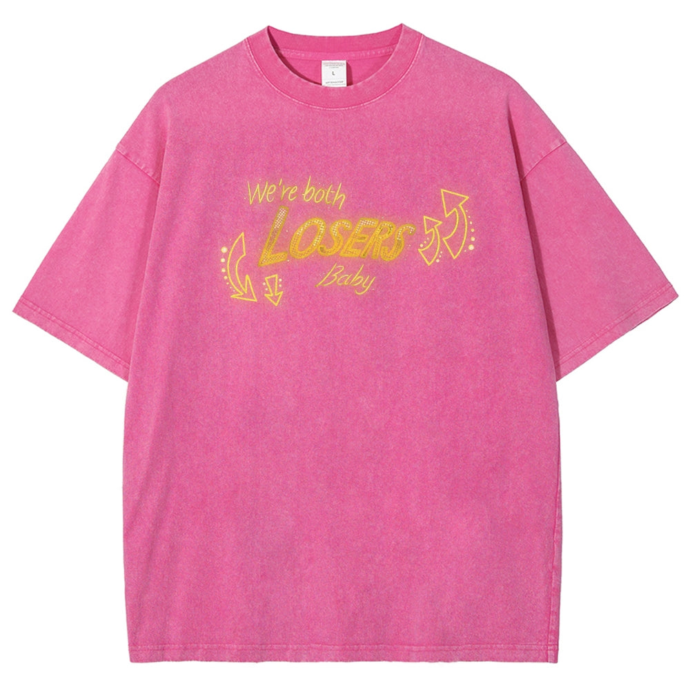 Hazbin Hotel Unisex Fit Washed T-Shirt 2512007868