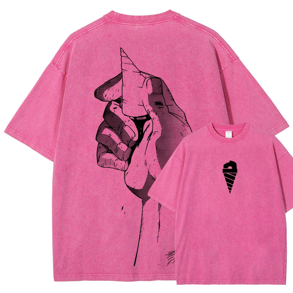 Gurren lagann Tengen Toppa Unisex Fit Washed T-Shirt 2512011562