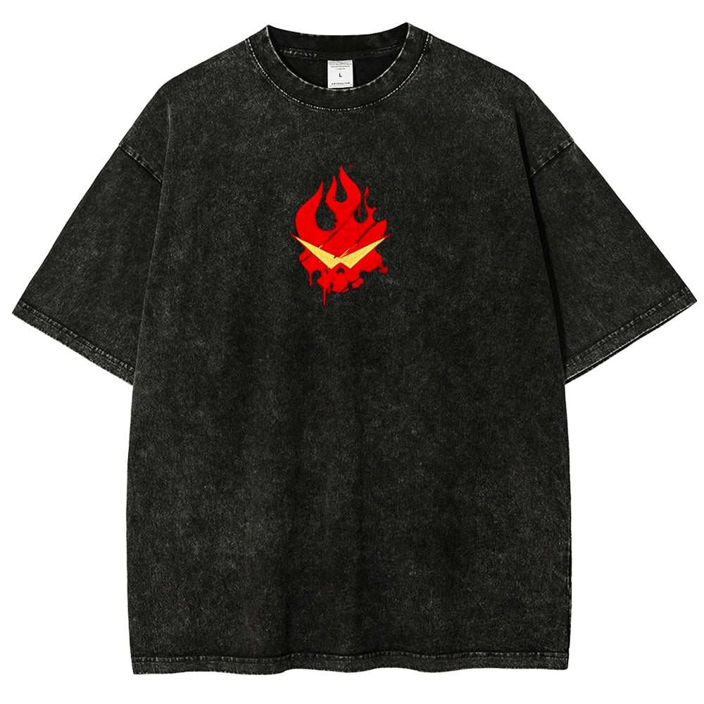 Gurren lagann Tengen Toppa Unisex Fit Washed T-Shirt 2512011638