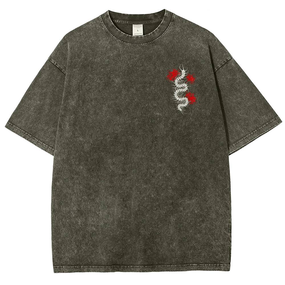 Tokyo Ghoul Kaneki Ken Unisex Fit Washed T-Shirt 2512012178