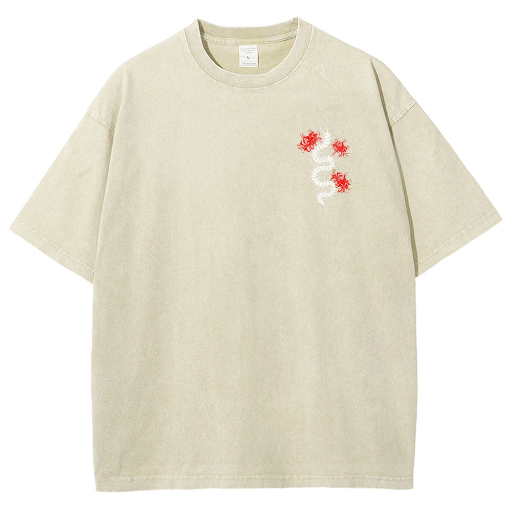 Tokyo Ghoul Kaneki Ken Unisex Fit Washed T-Shirt 2512012178