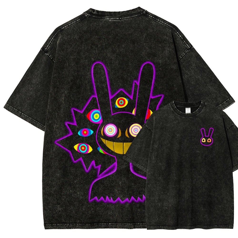 The Amazing Digital Circus Unisex Fit Washed T-Shirt 2512018580