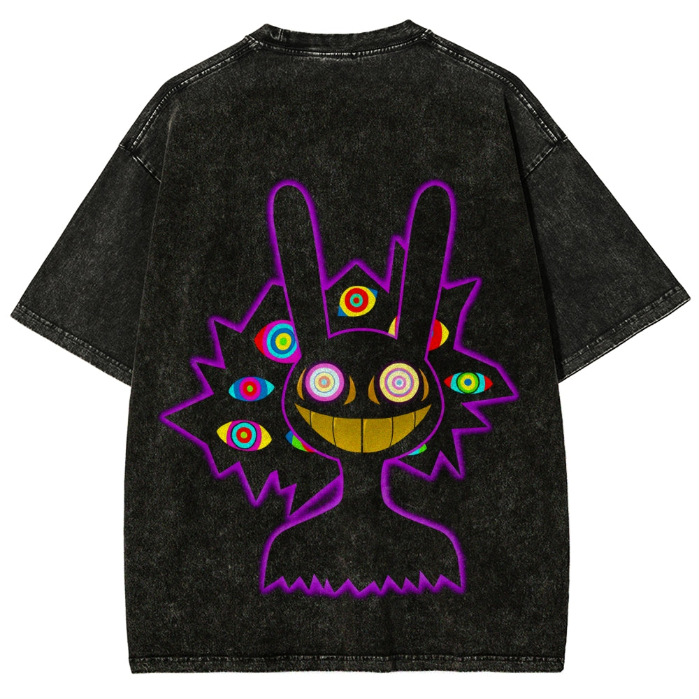 The Amazing Digital Circus Unisex Fit Washed T-Shirt 2512018580