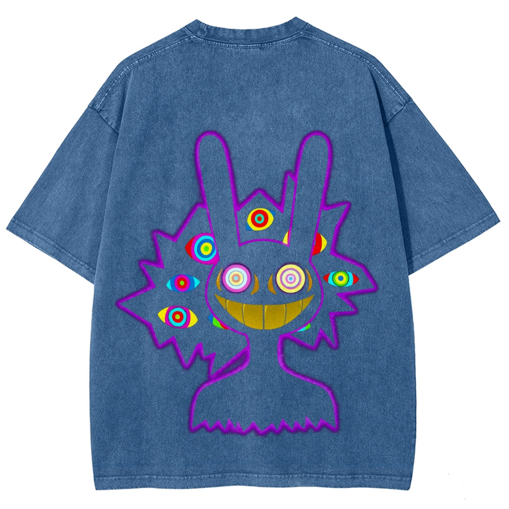 The Amazing Digital Circus Unisex Fit Washed T-Shirt 2512018580