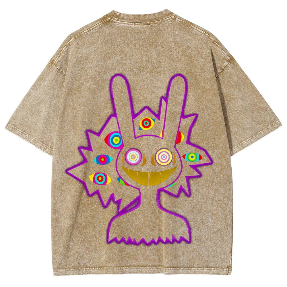 The Amazing Digital Circus Unisex Fit Washed T-Shirt 2512018580