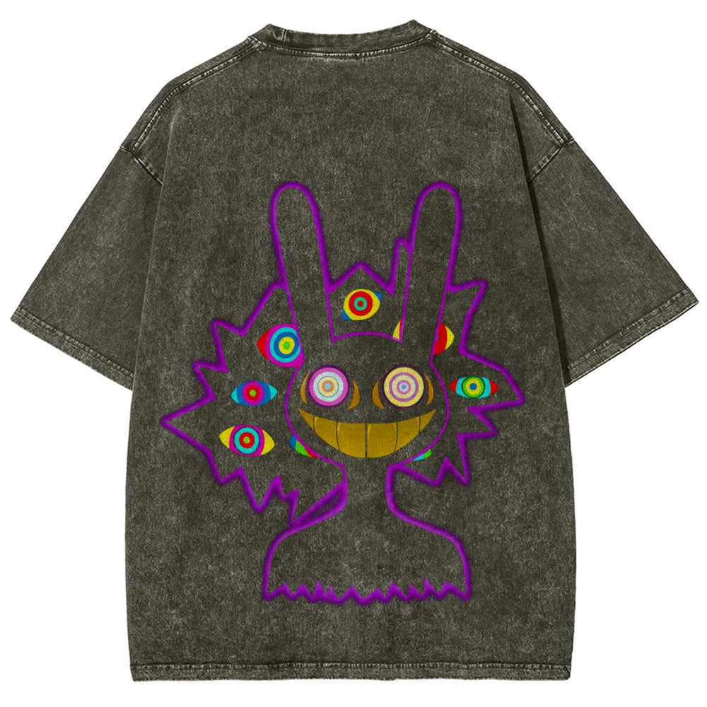 The Amazing Digital Circus Unisex Fit Washed T-Shirt 2512018580