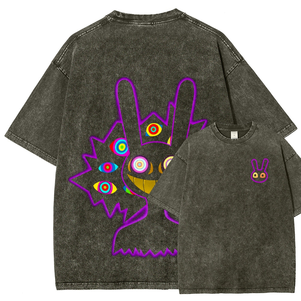 The Amazing Digital Circus Unisex Fit Washed T-Shirt 2512018580