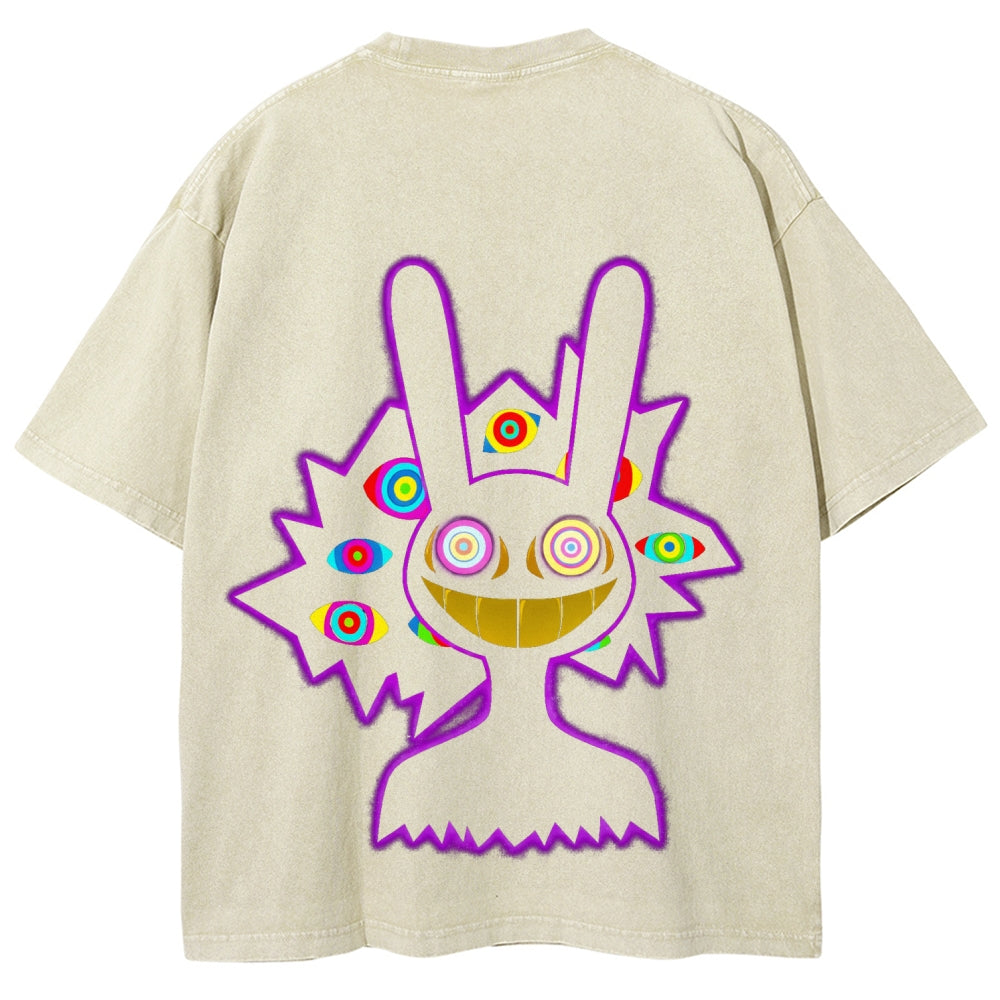 The Amazing Digital Circus Unisex Fit Washed T-Shirt 2512018580