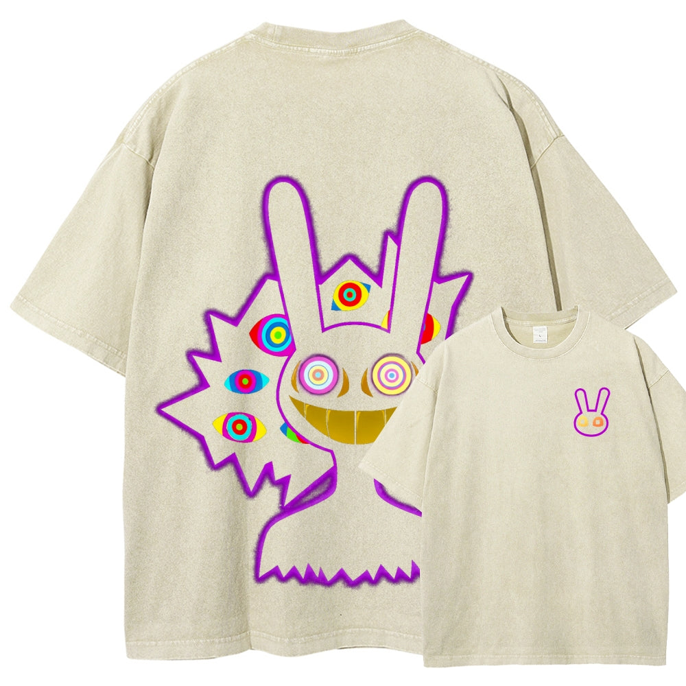 The Amazing Digital Circus Unisex Fit Washed T-Shirt 2512018580