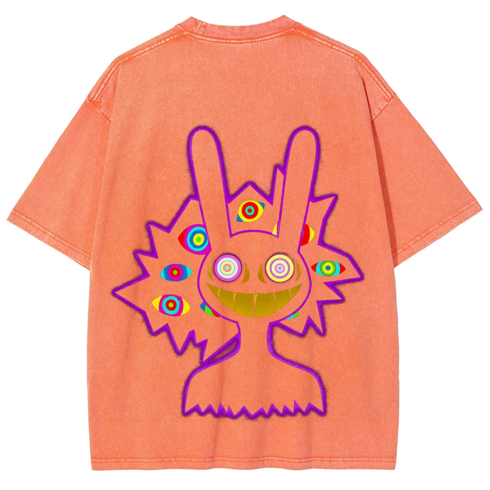 The Amazing Digital Circus Unisex Fit Washed T-Shirt 2512018580