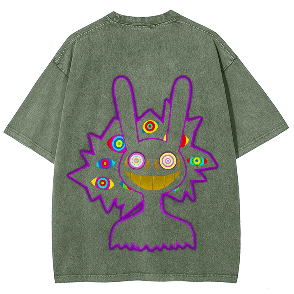 The Amazing Digital Circus Unisex Fit Washed T-Shirt 2512018580