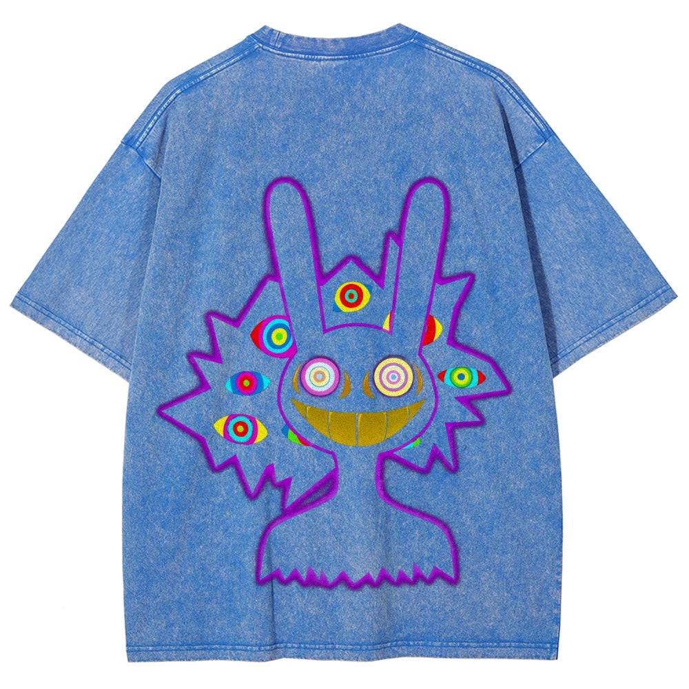 The Amazing Digital Circus Unisex Fit Washed T-Shirt 2512018580