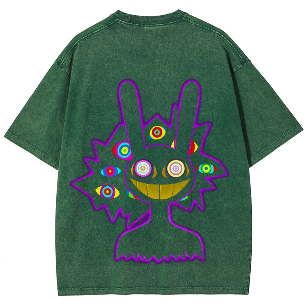 The Amazing Digital Circus Unisex Fit Washed T-Shirt 2512018580