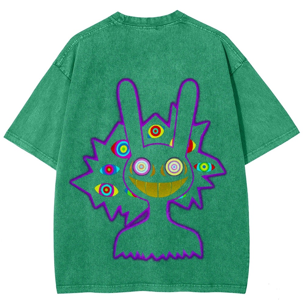 The Amazing Digital Circus Unisex Fit Washed T-Shirt 2512018580
