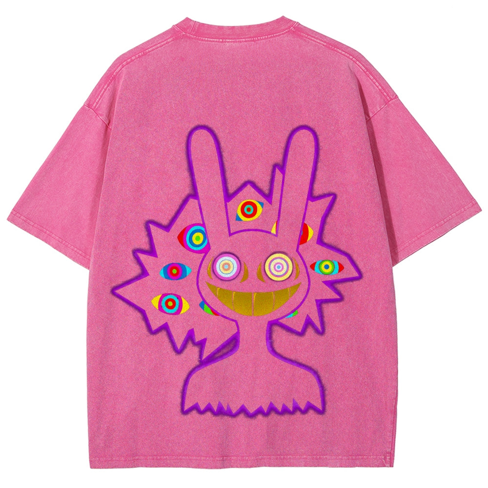 The Amazing Digital Circus Unisex Fit Washed T-Shirt 2512018580