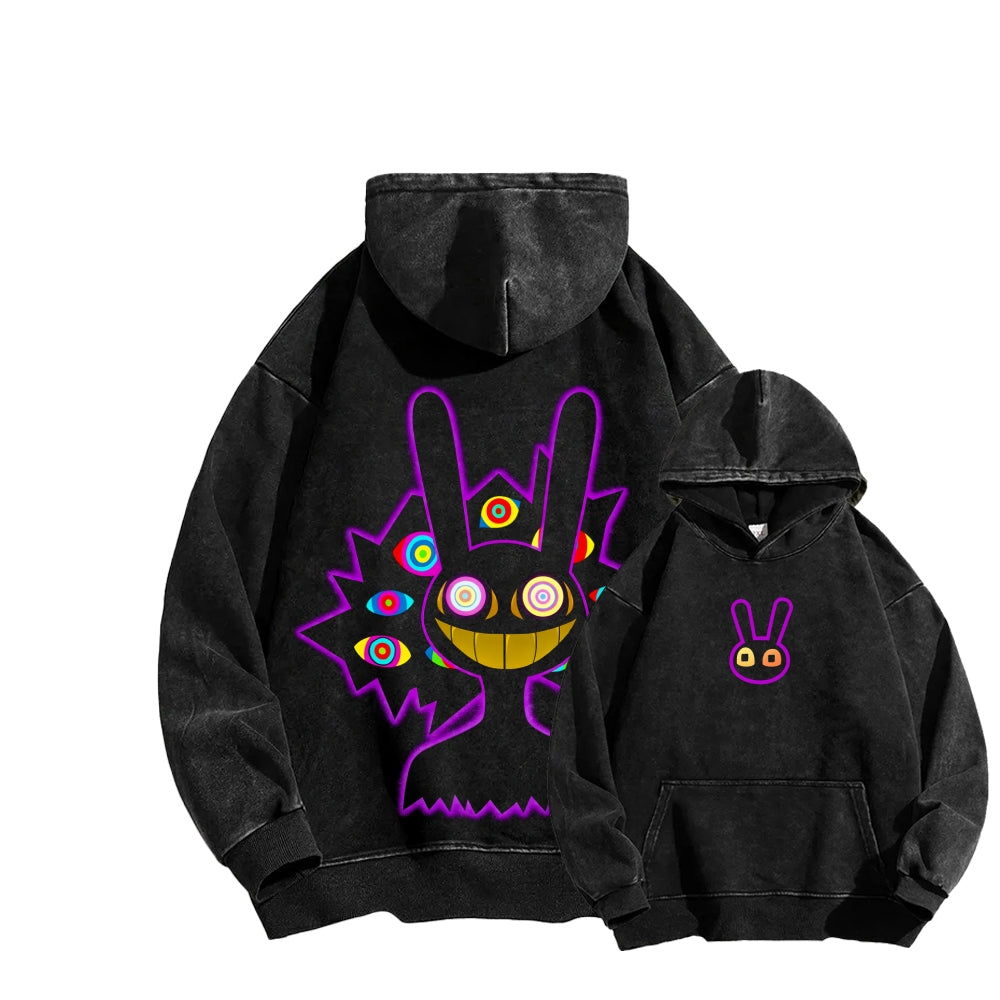The Amazing Digital Circus Unisex Washed Hoodie 2512018586