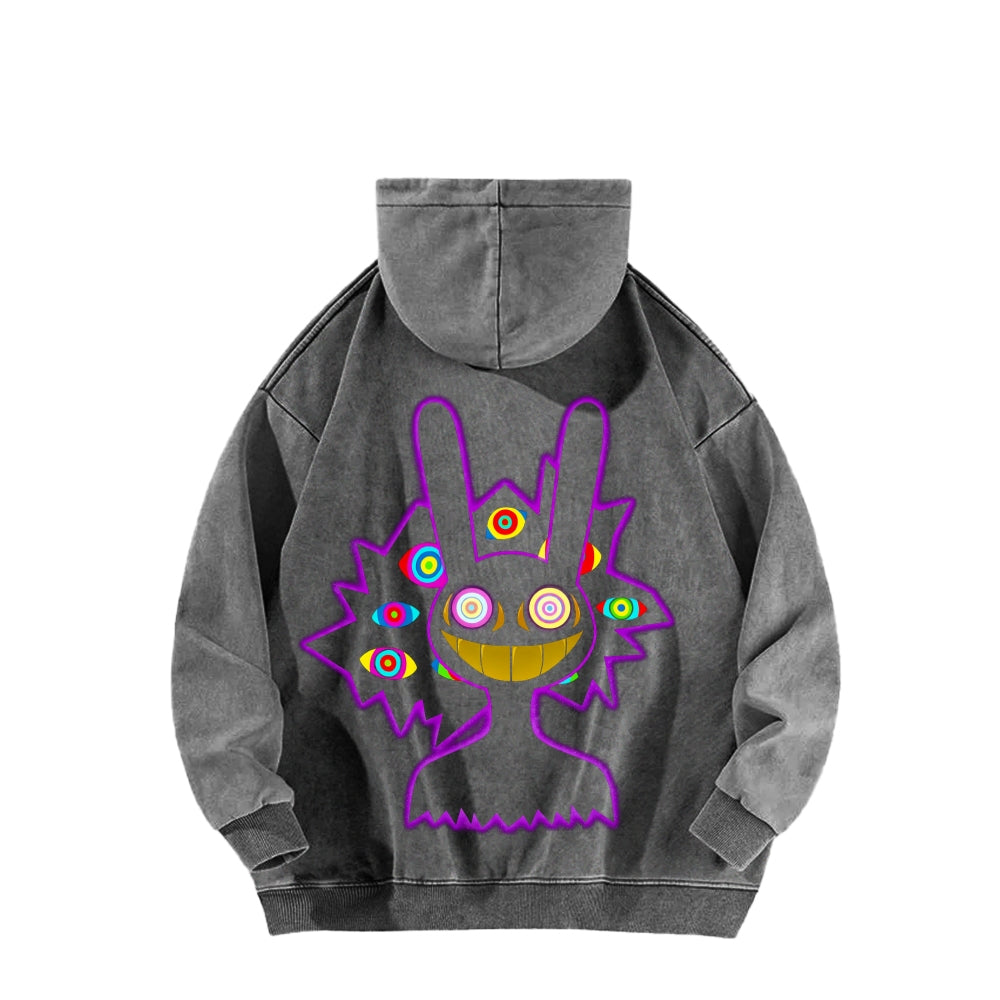 The Amazing Digital Circus Unisex Washed Hoodie 2512018586