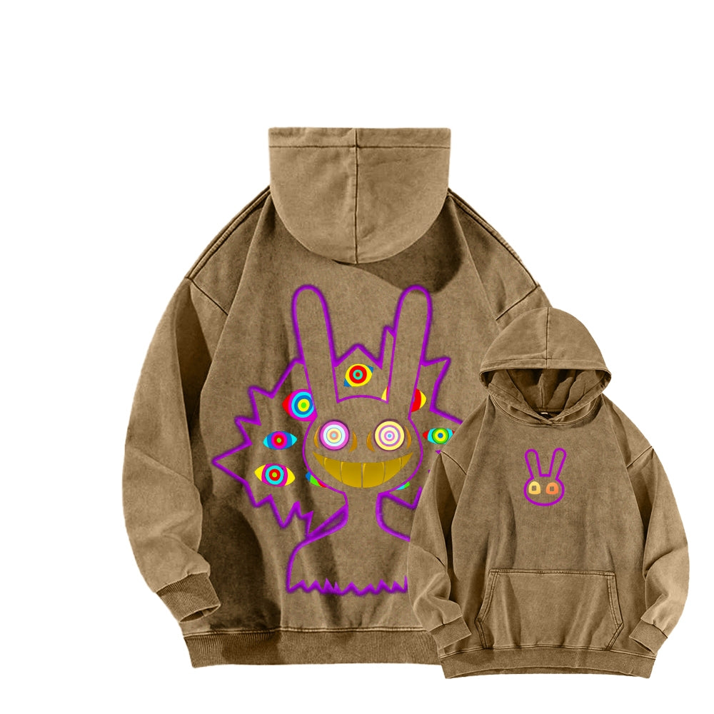 The Amazing Digital Circus Unisex Washed Hoodie 2512018586