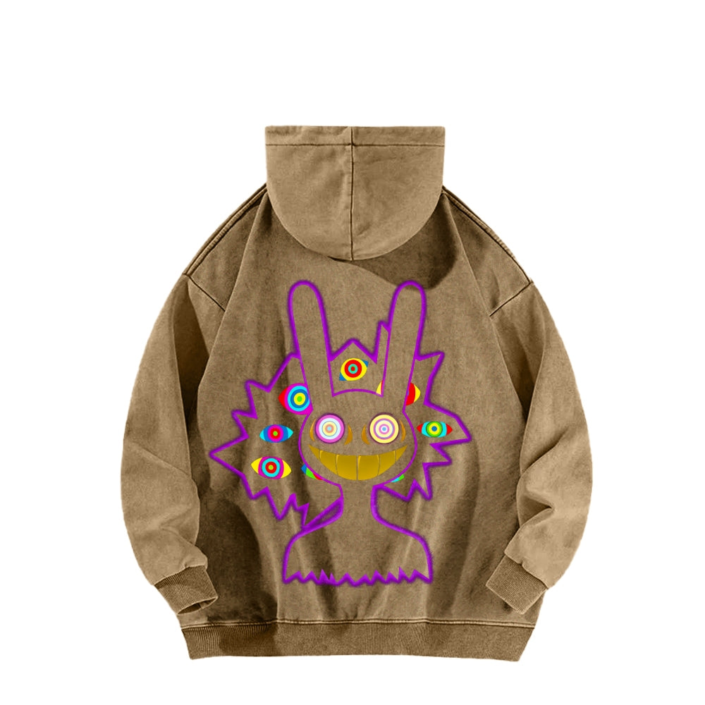 The Amazing Digital Circus Unisex Washed Hoodie 2512018586
