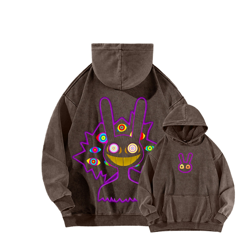 The Amazing Digital Circus Unisex Washed Hoodie 2512018586