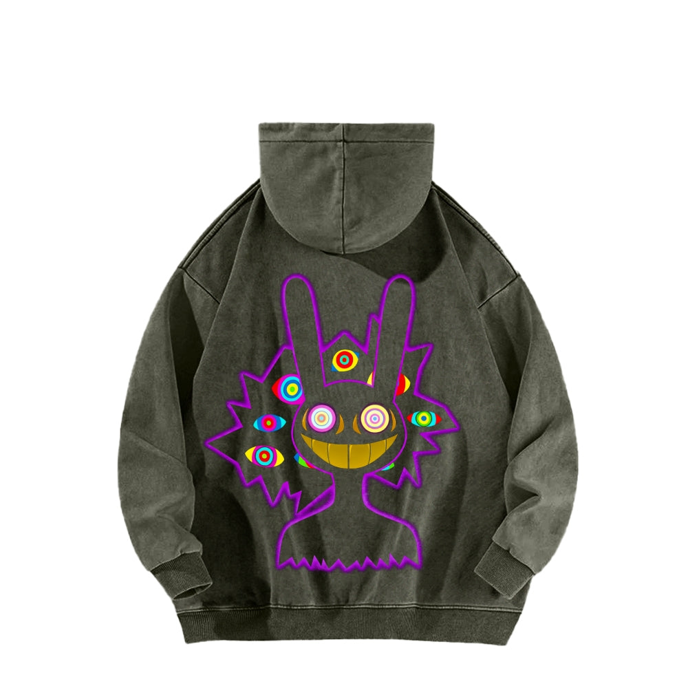 The Amazing Digital Circus Unisex Washed Hoodie 2512018586