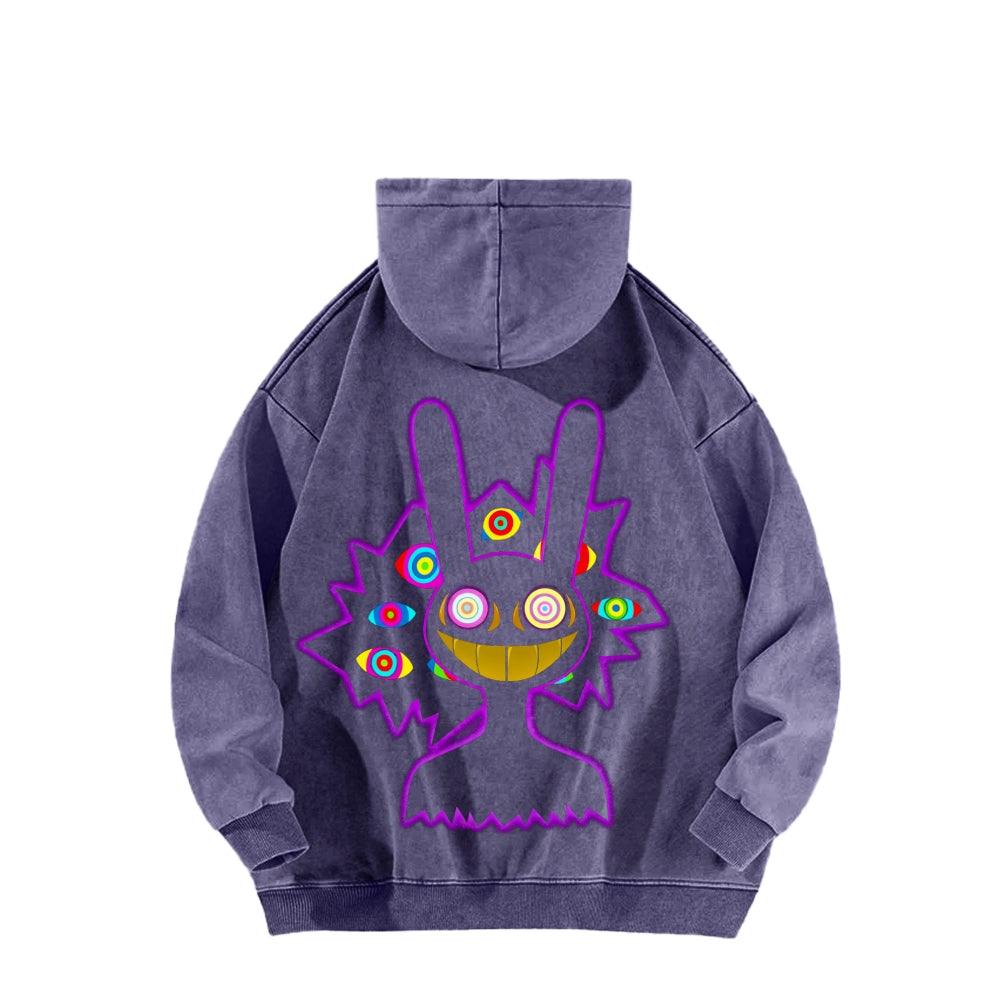 The Amazing Digital Circus Unisex Washed Hoodie 2512018586