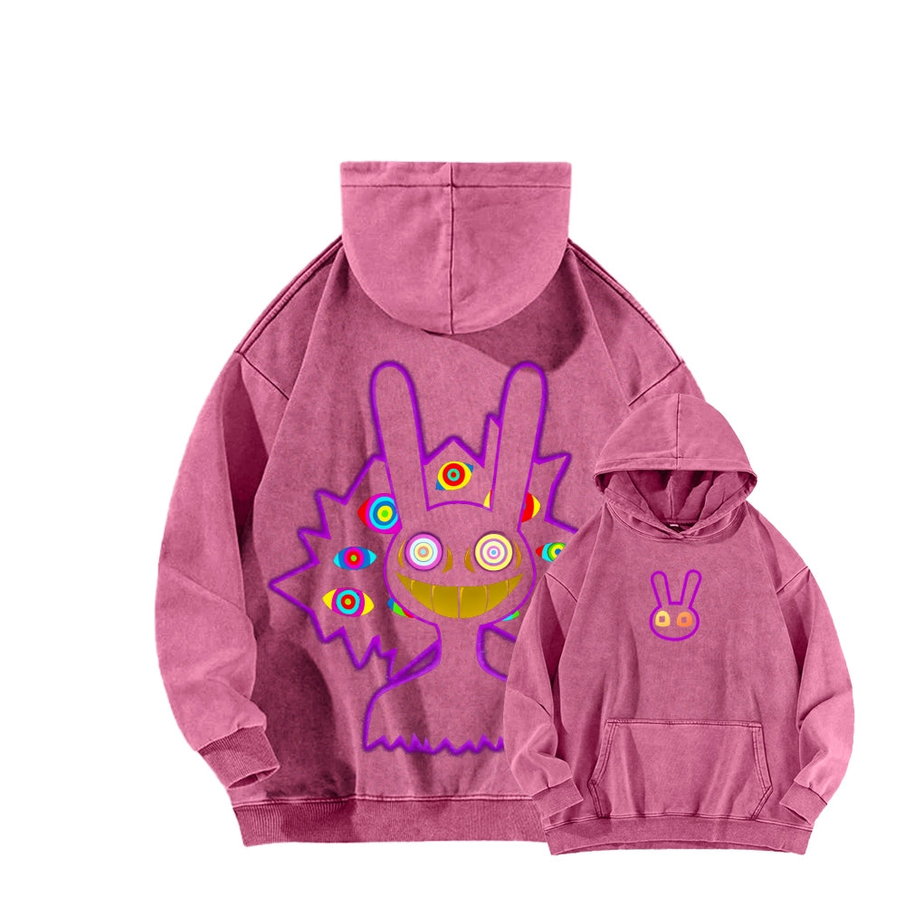 The Amazing Digital Circus Unisex Washed Hoodie 2512018586