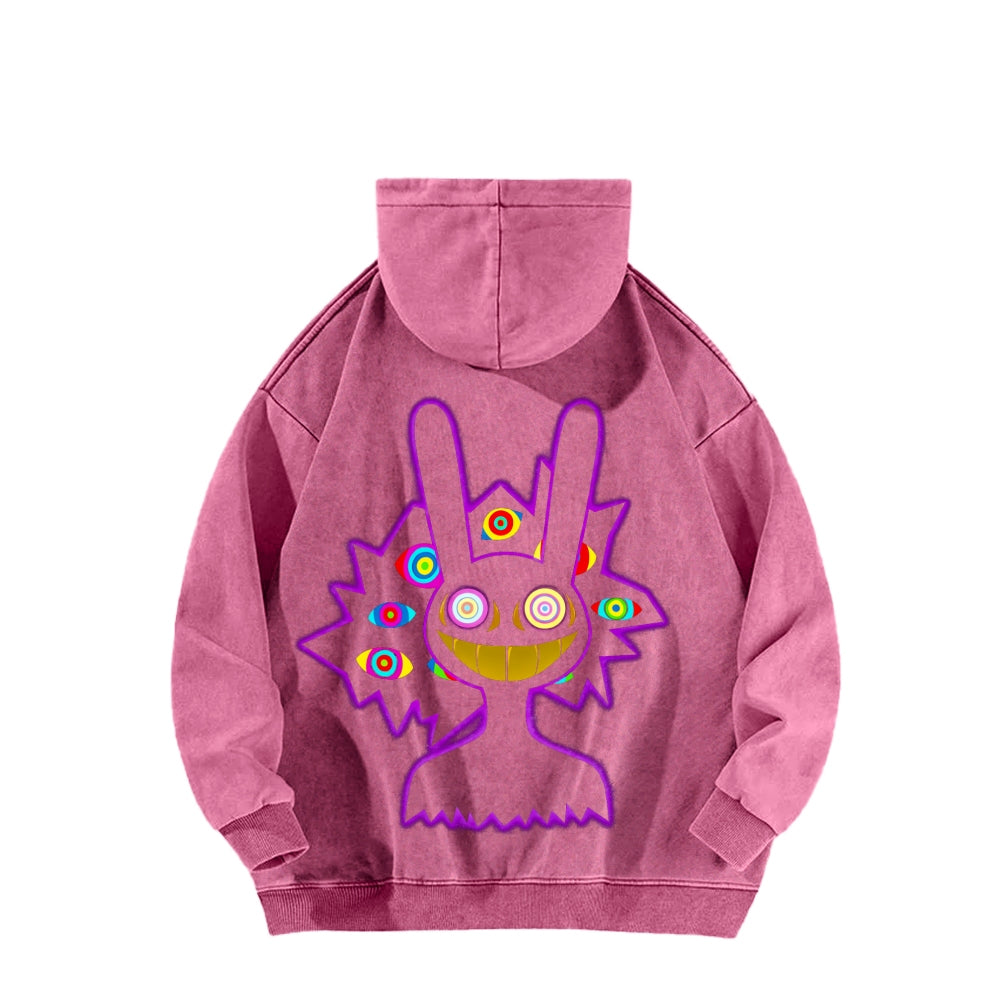 The Amazing Digital Circus Unisex Washed Hoodie 2512018586