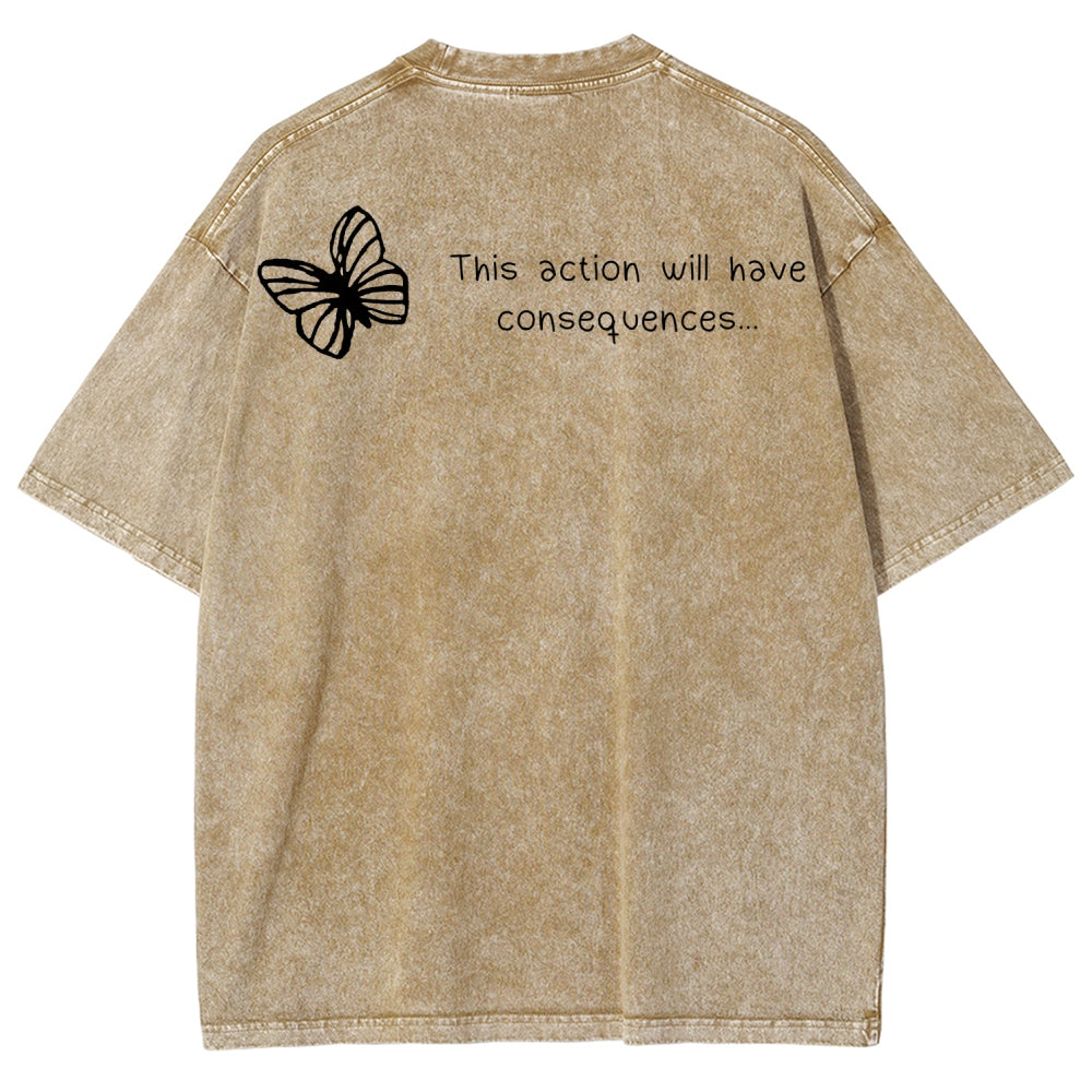 Life Is Strange Unisex Fit Washed T-Shirt 2512019226