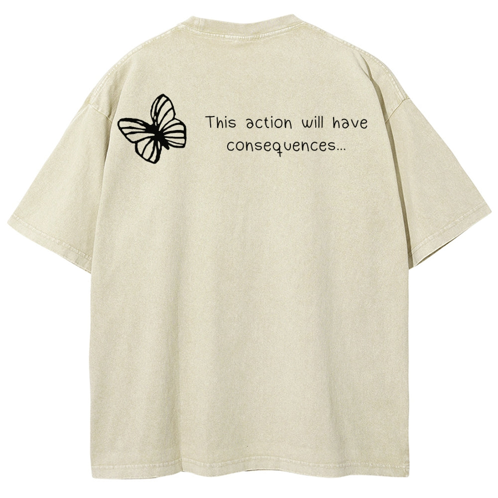 Life Is Strange Unisex Fit Washed T-Shirt 2512019226