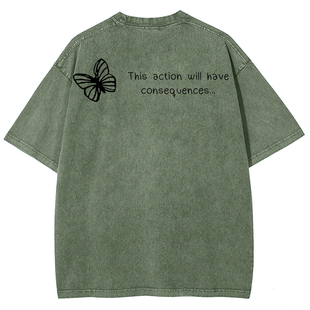 Life Is Strange Unisex Fit Washed T-Shirt 2512019226