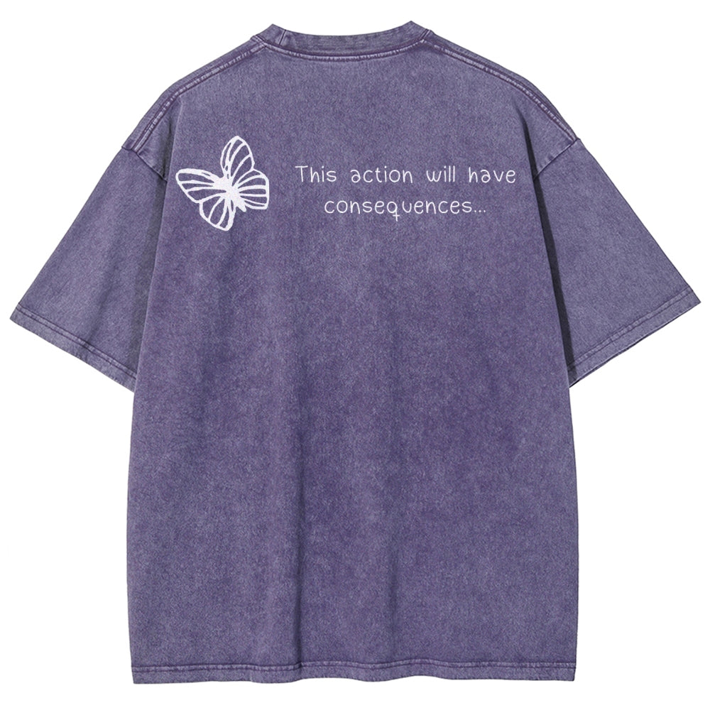 Life Is Strange Unisex Fit Washed T-Shirt 2512019226