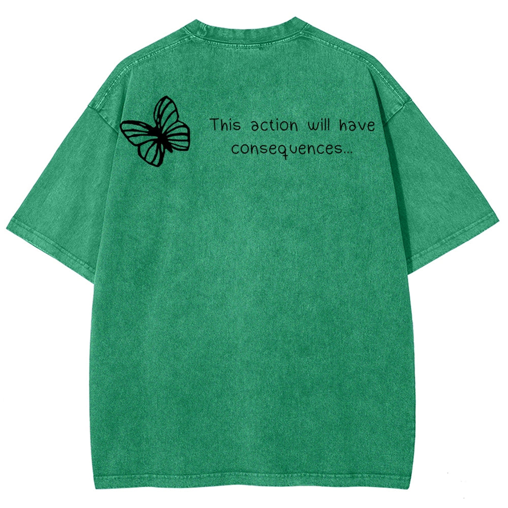 Life Is Strange Unisex Fit Washed T-Shirt 2512019226