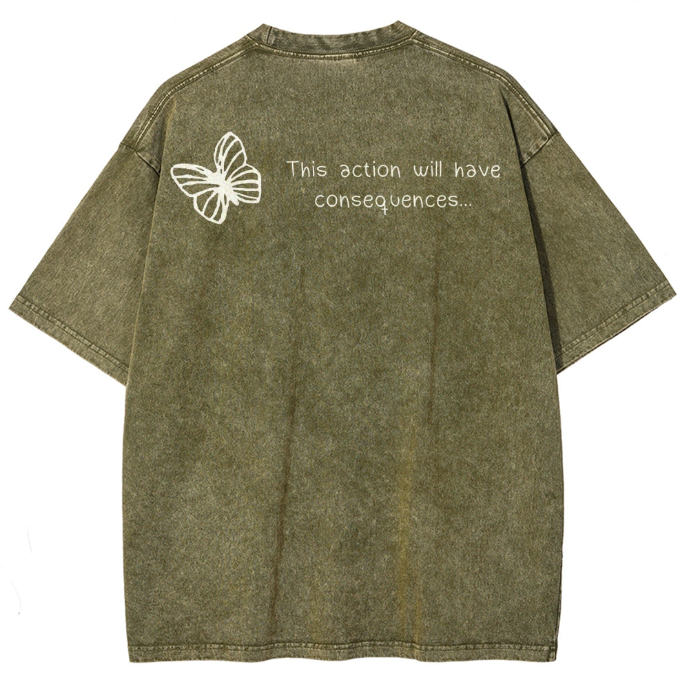Life Is Strange Unisex Fit Washed T-Shirt 2512019226