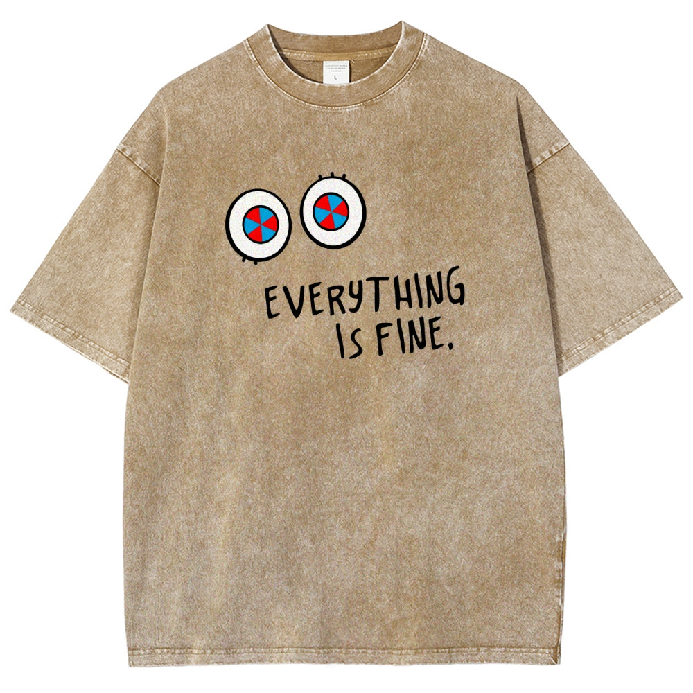 The Amazing Digital Circus Unisex Fit Washed T-Shirt 2512022327